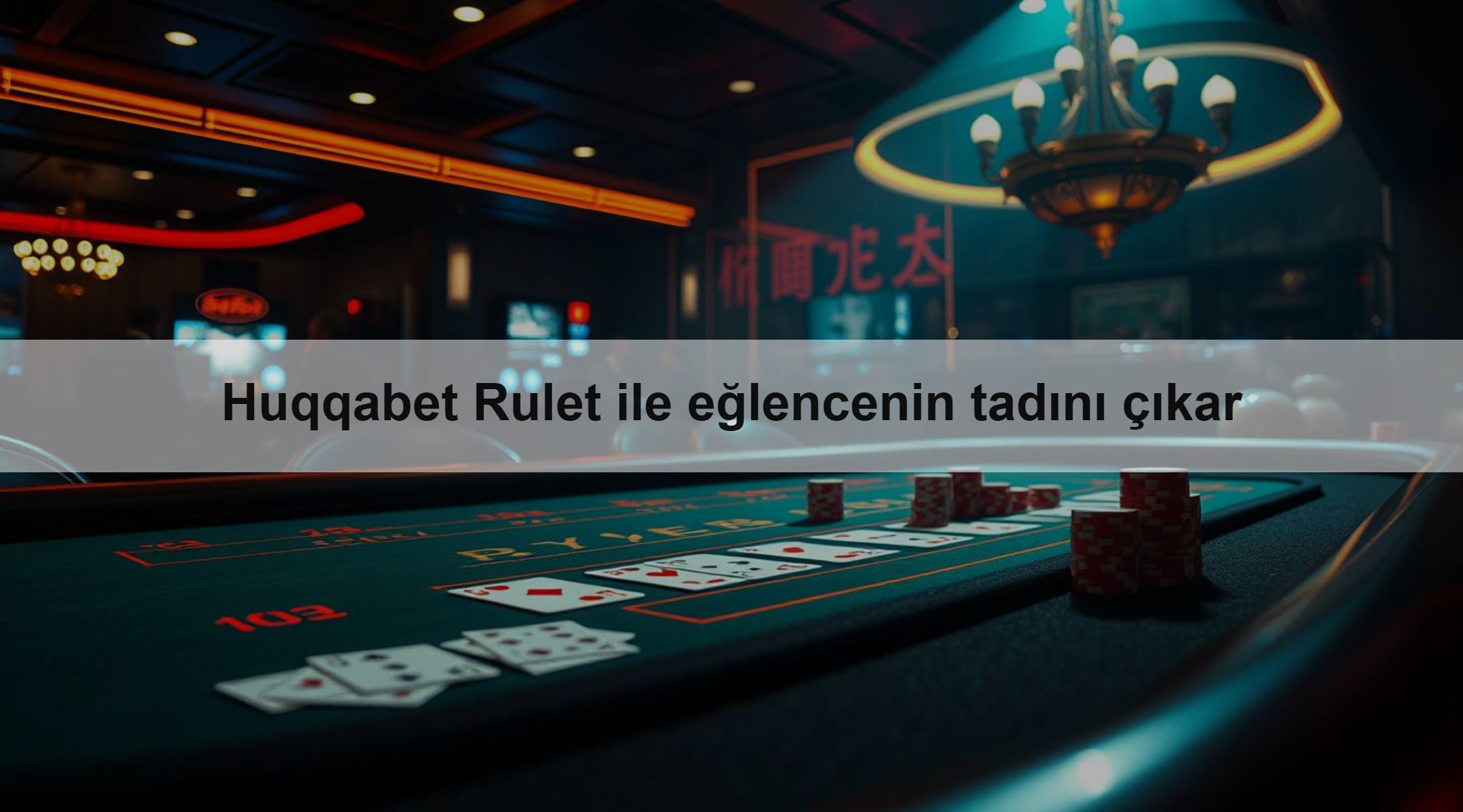 Huqqabet Rulet ile eğlencenin tadını çıkar